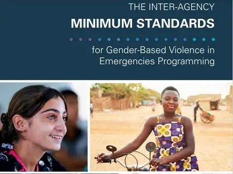 The inter-agency minimum standards for Gender-Based Violence in  Emergencies Programming