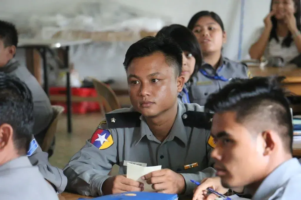 Training on gender-based violence continues for Myanmar’s police