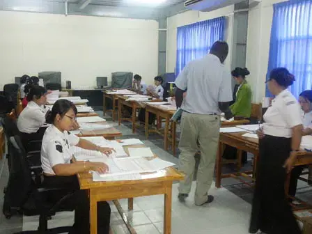 Census Questionnaires returned from the field, preparation for scanning underway