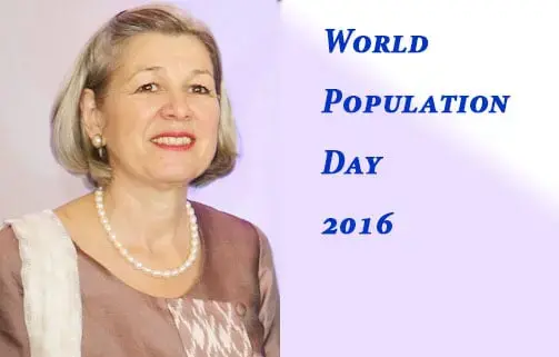 Speech for World Population Day, 11 July 2016