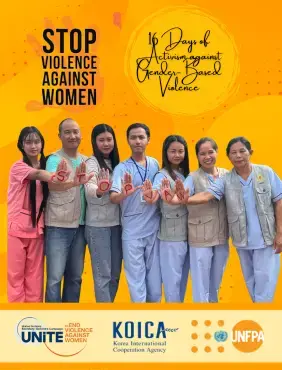 UNFPA Myanmar - 16 Days of Activism Posters 