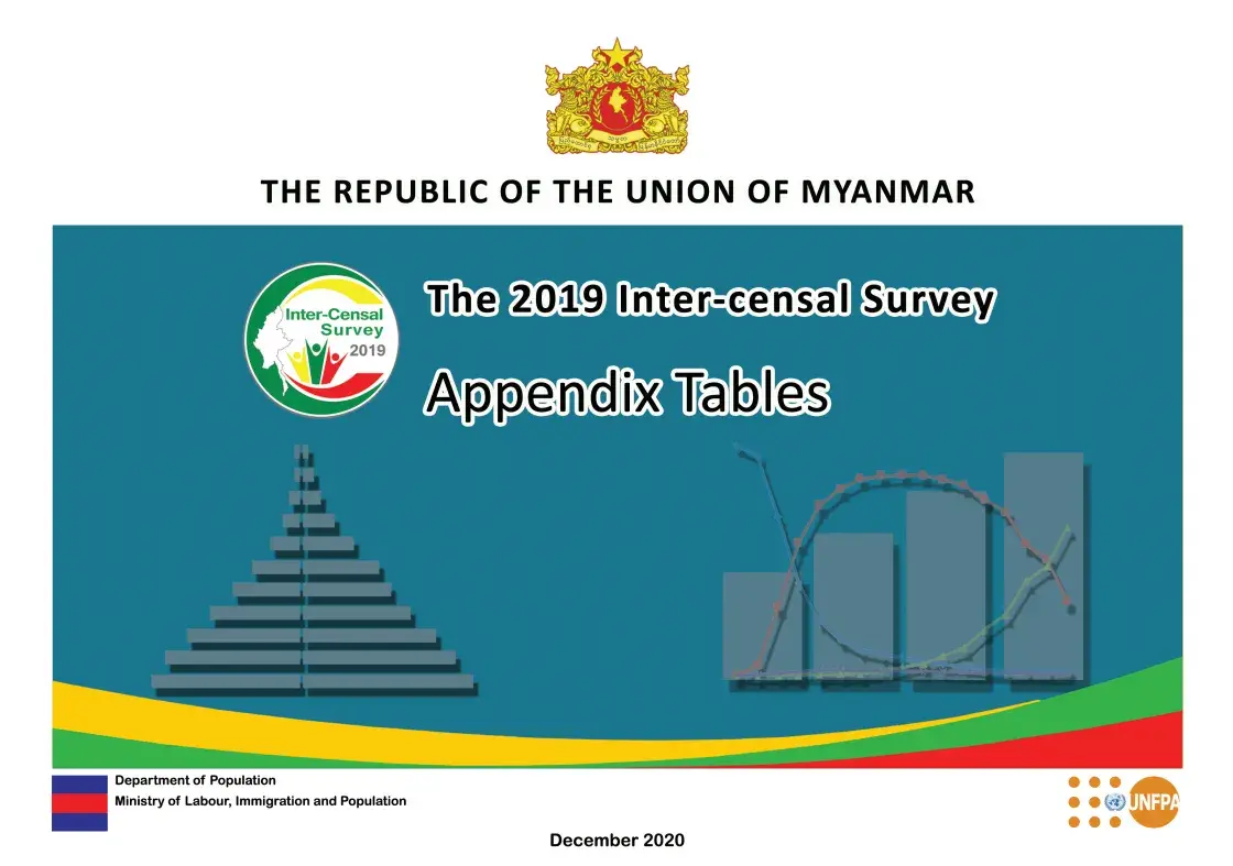 The 2019 Inter-censal Survey  Appendix Tables