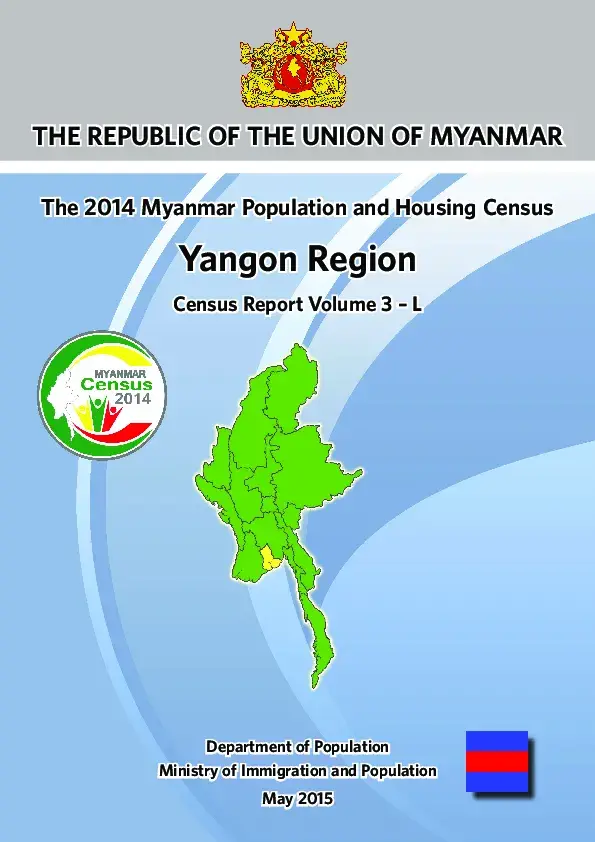 The Union Report (Volume-3L): Yangon Region Report