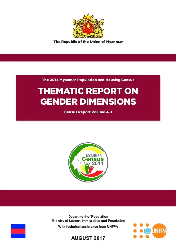 Thematic report on Gender Dimensions