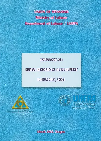 Handbook on Human Resources Development Indicators, 2001