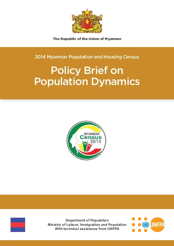 Policy Brief on Population Dynamics