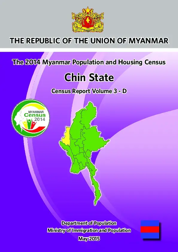 The Union Report (Volume-3D): Chin State Report