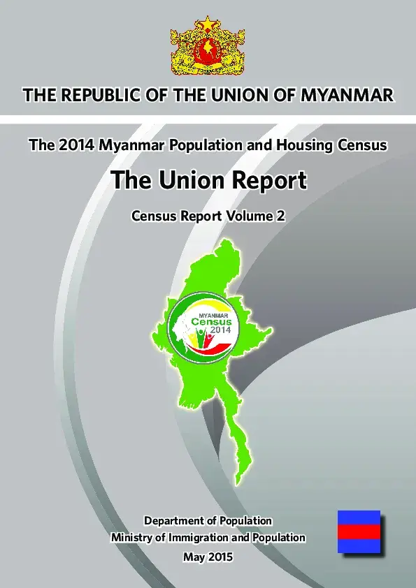 The Union Report (Volume-2): Main Census Report