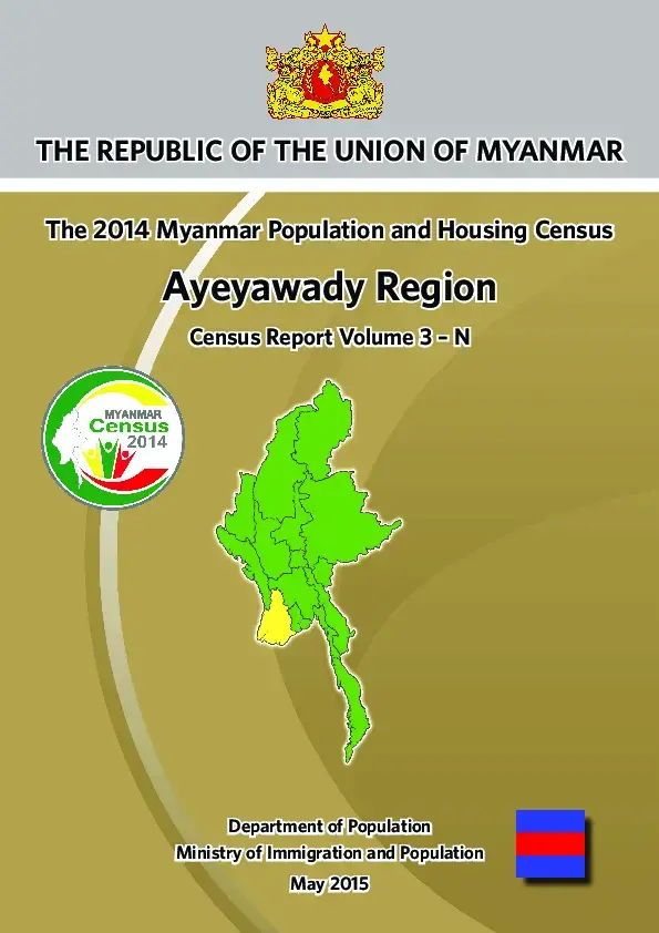 The Union Report (Volume-3N): Ayeyawady Region Report