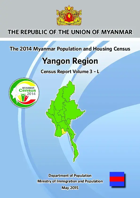 The Union Report (Volume-3L): Yangon Region Report