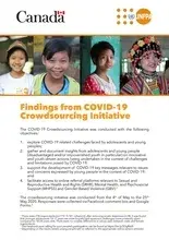 Findings from COVID-19 Crowdsourcing Initiative